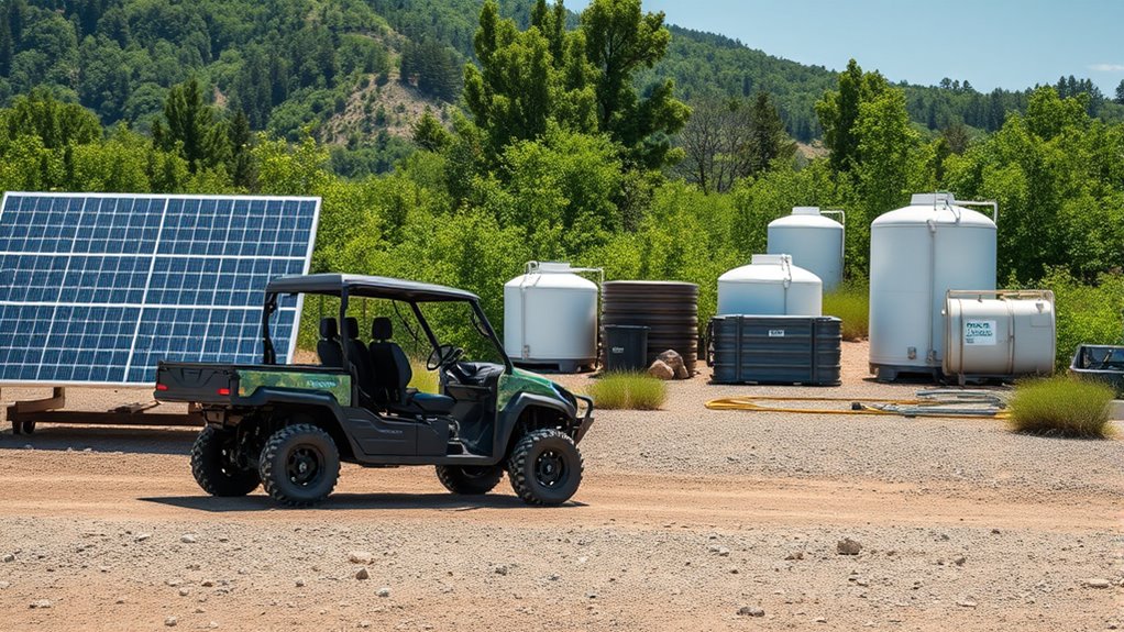 electric off highway cleaner efficiency