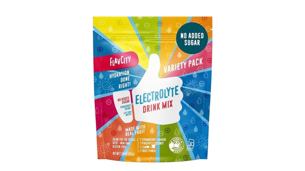 electrolyte powder packets