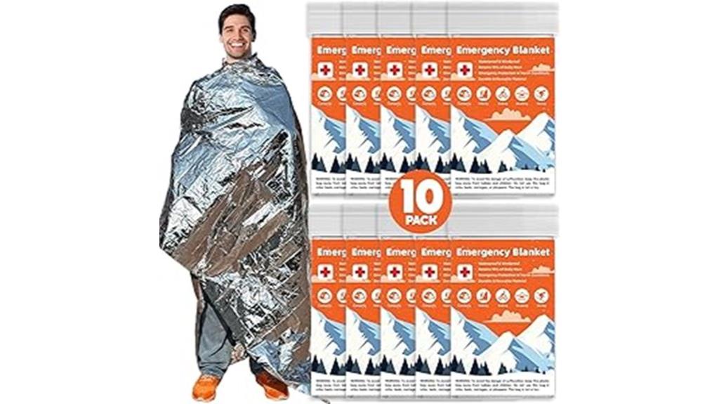 emergency camping survival blankets