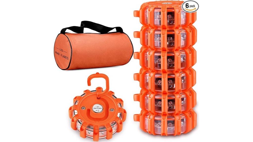 emergency led road flares