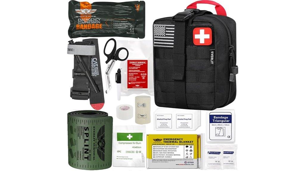 emergency trauma kit included