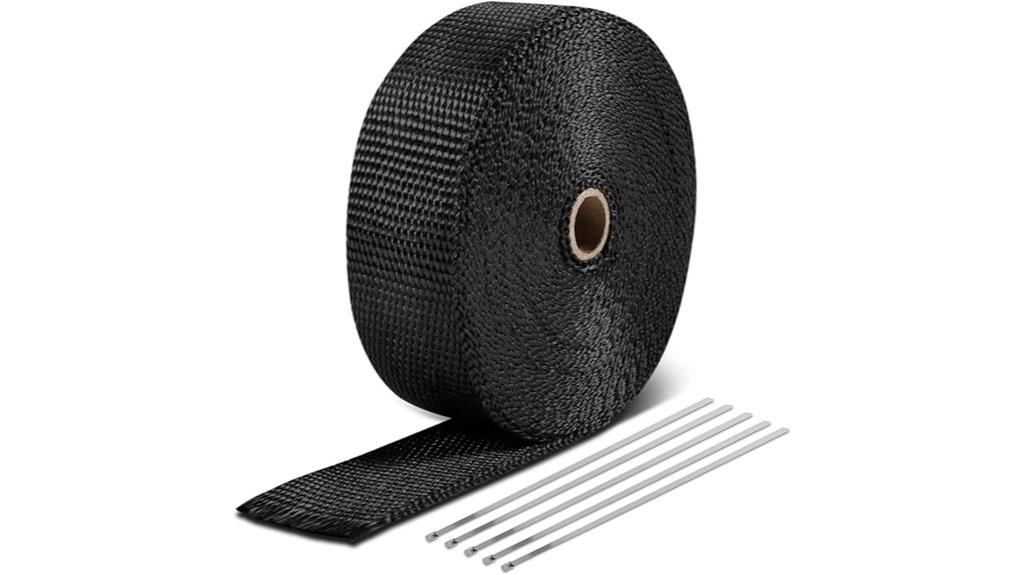 exhaust header heat wrap