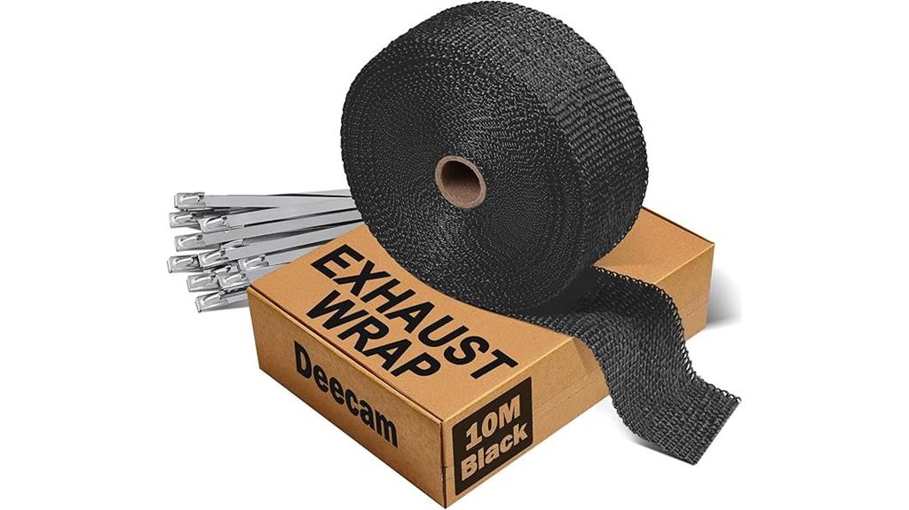 exhaust wrap kit stainless