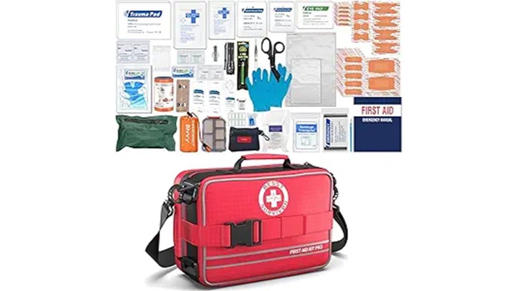 extensive 324 piece first aid