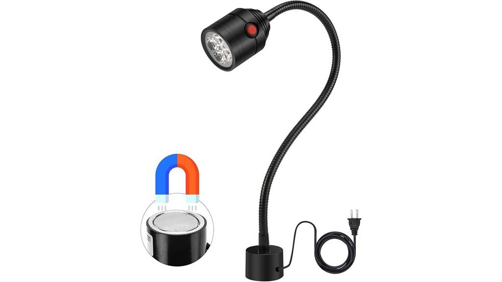 flexible magnetic work light