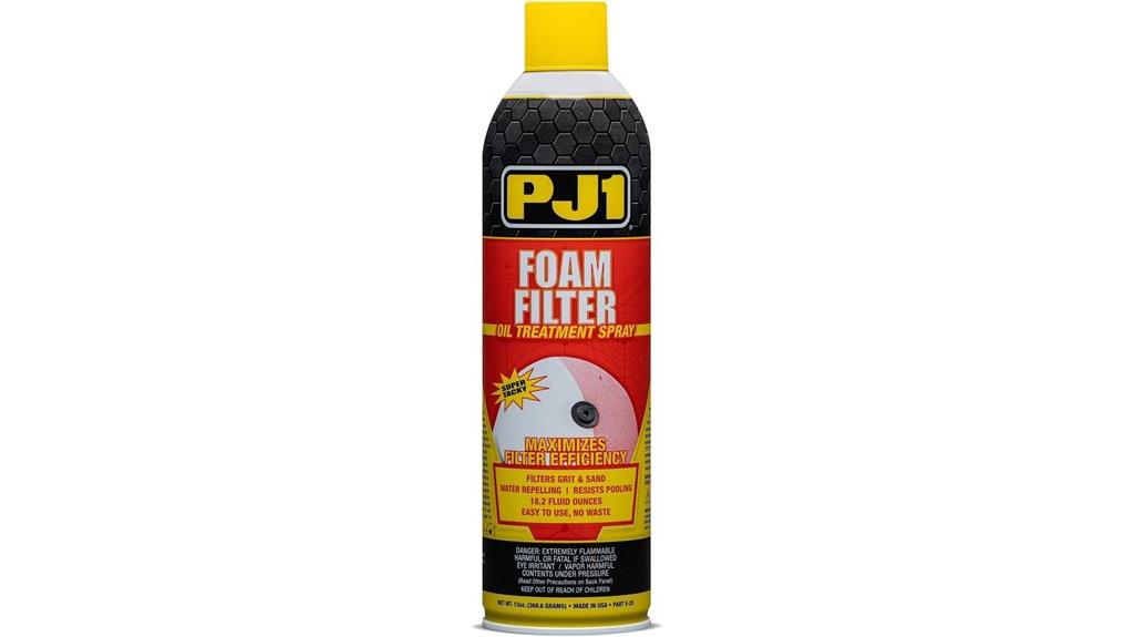 foam air filter oil