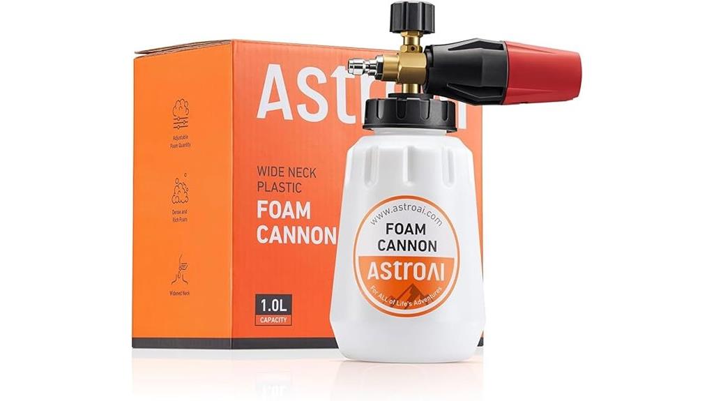 foam cannon for pressure washers