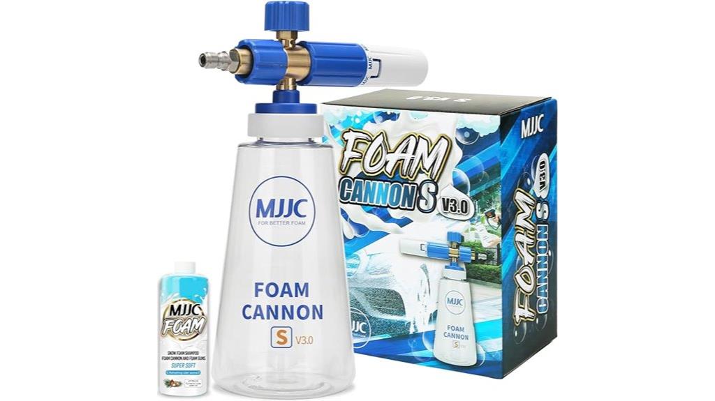 foam cannon with quick connect