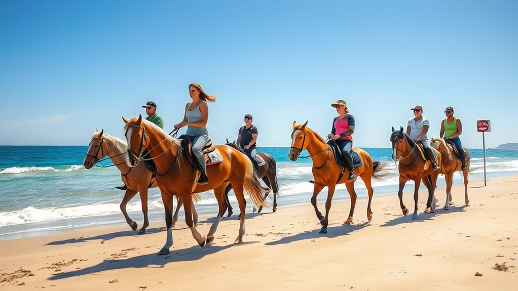follow beach riding regulations
