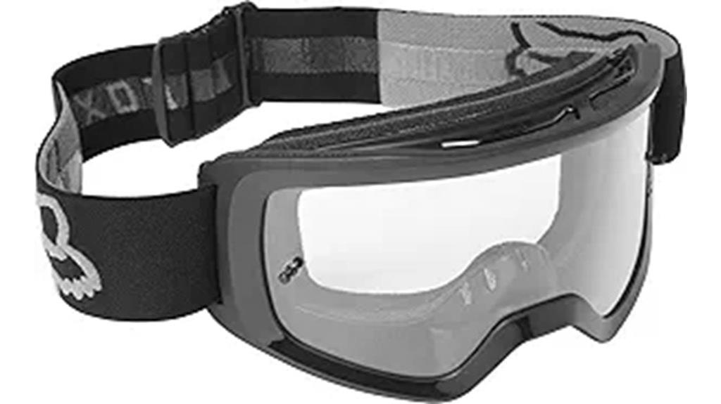 fox stray black goggles