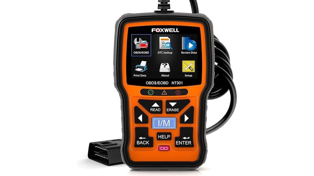 foxwell nt301 diagnostic scanner
