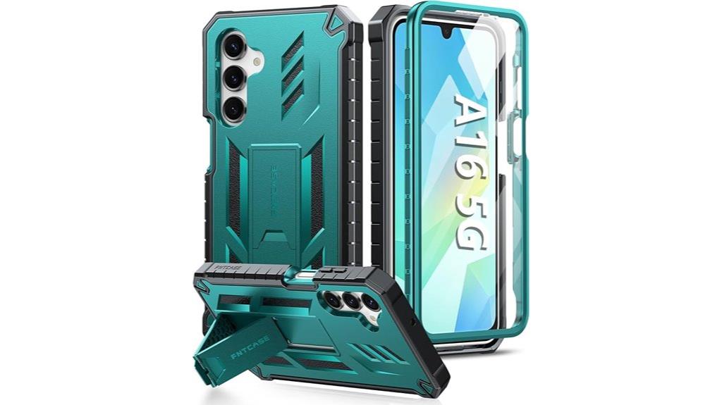 green rugged samsung case