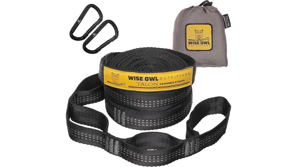 hammock straps with carabiners
