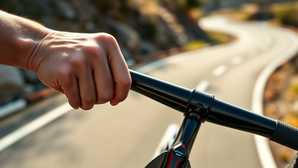 handlebar width affects stability