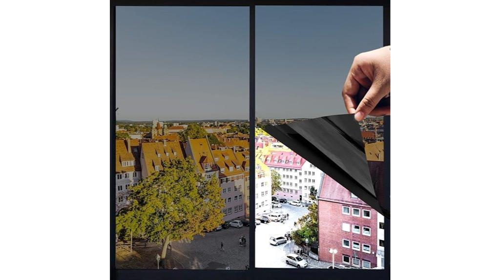 heat uv privacy film