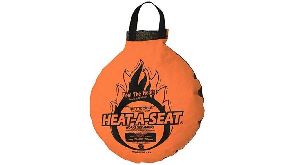 heated insulated hunting cushion