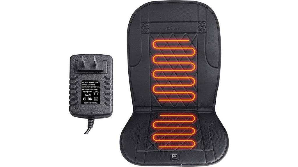 heated pressure sensitive cushion