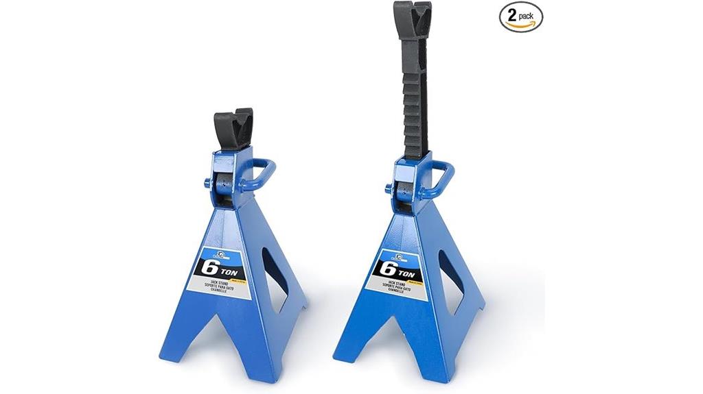 heavy duty adjustable jack stands