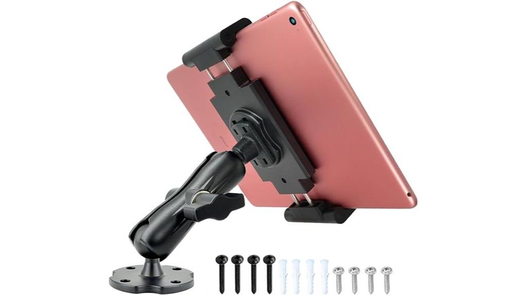 heavy duty aluminum tablet mount