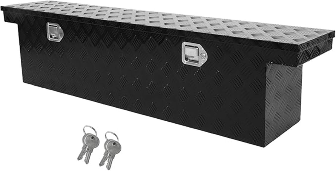 heavy duty aluminum toolbox