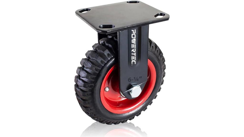 heavy duty fixed caster wheels