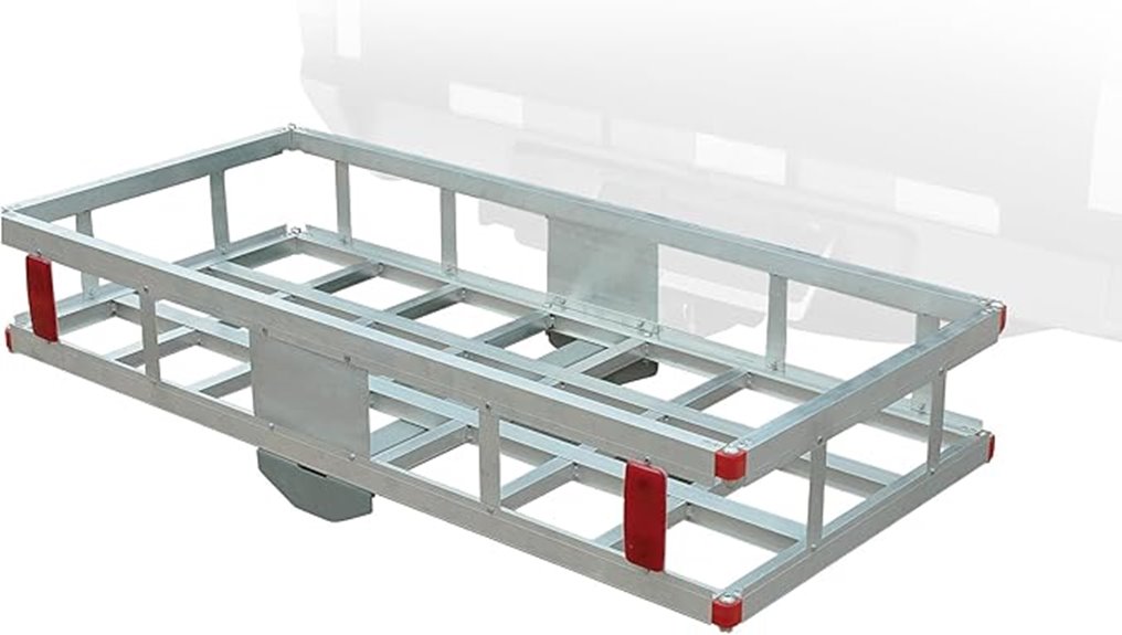 heavy duty hitch cargo carrier