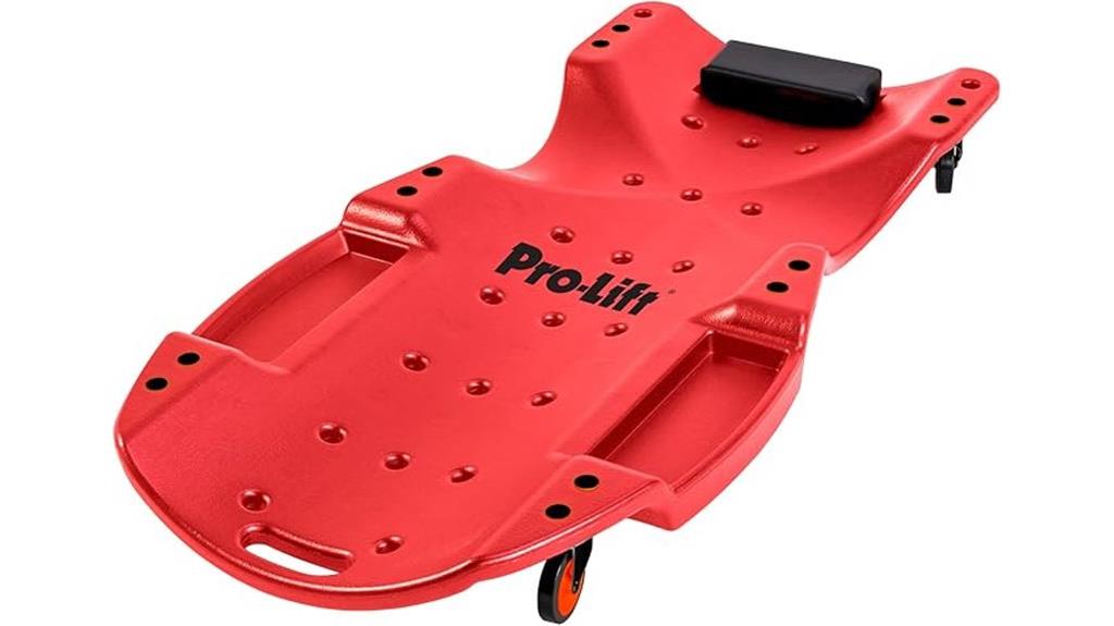 heavy duty mechanic plastic creeper