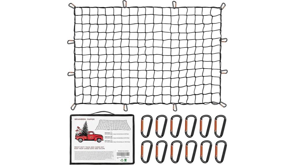 heavy duty pickup truck cargo net