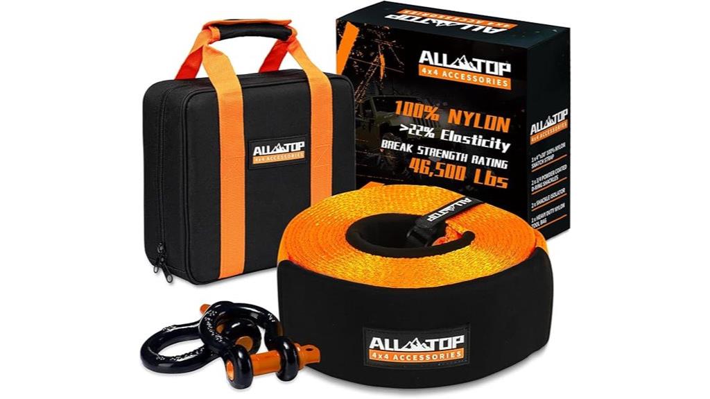 heavy duty recovery strap