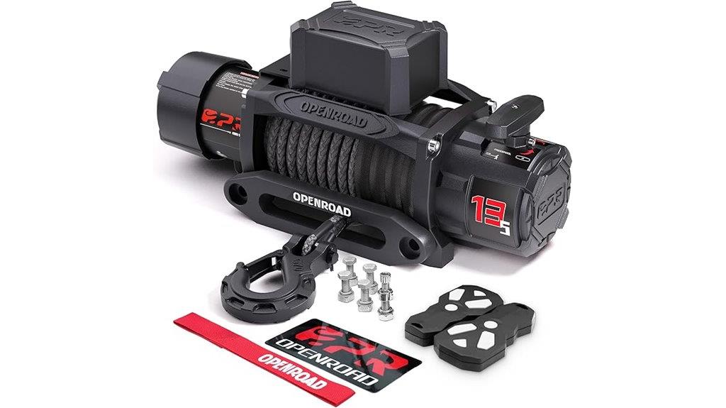 heavy duty recovery winch