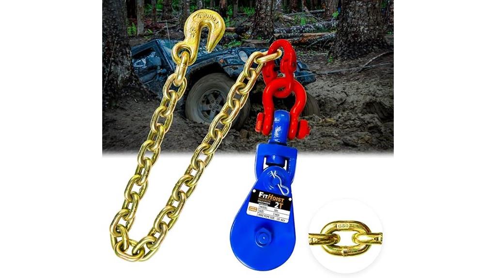 heavy duty towing snatch block