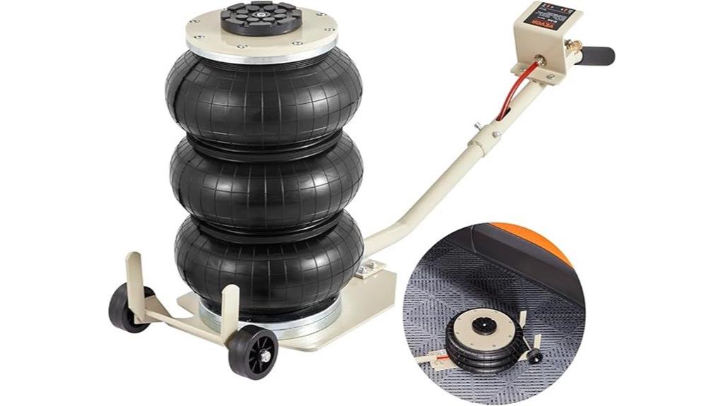 heavy duty triple bag jack