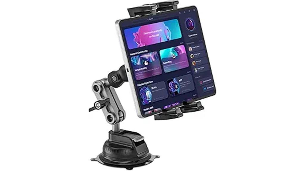 heavy duty truck tablet mount