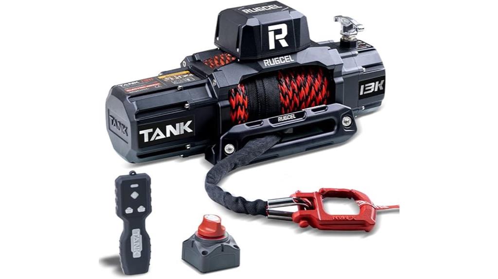 heavy duty waterproof electric winch