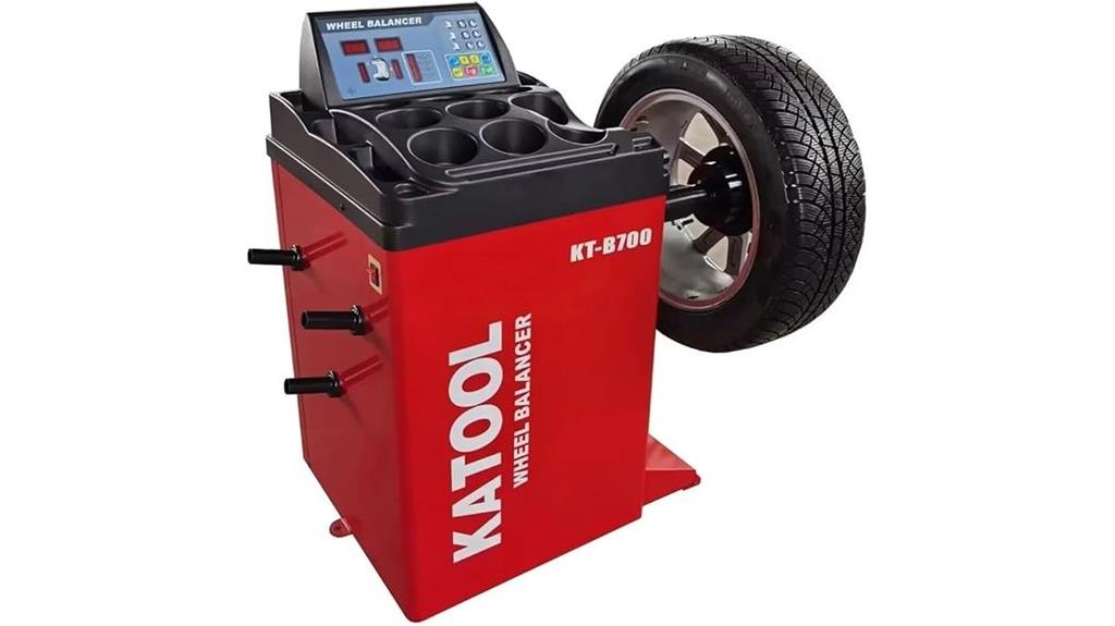 heavy duty wheel balancer