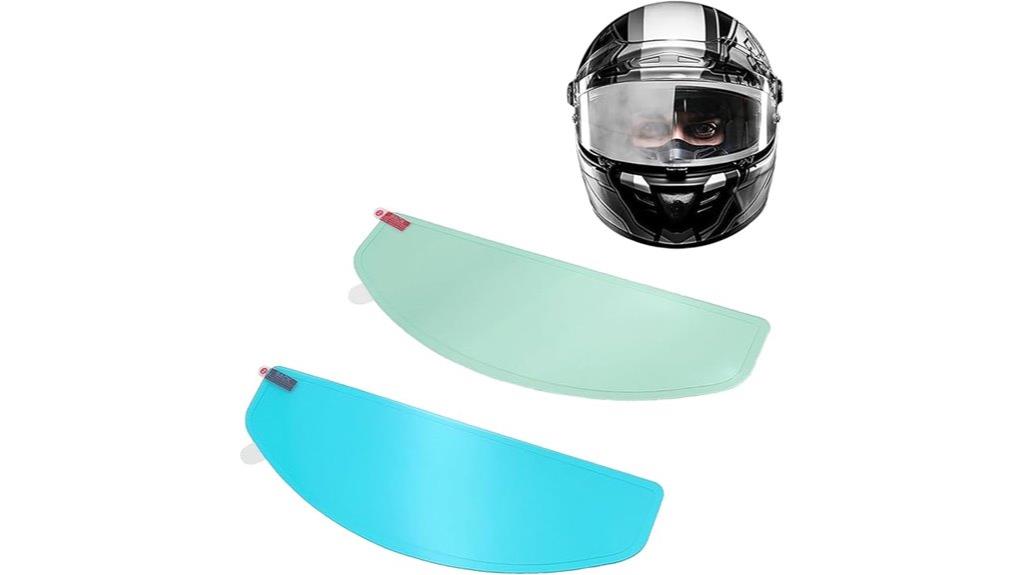 helmet visor rainproof film