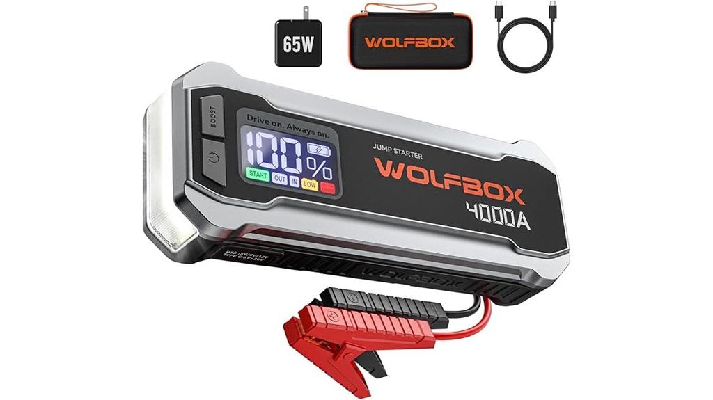 high capacity jump starter