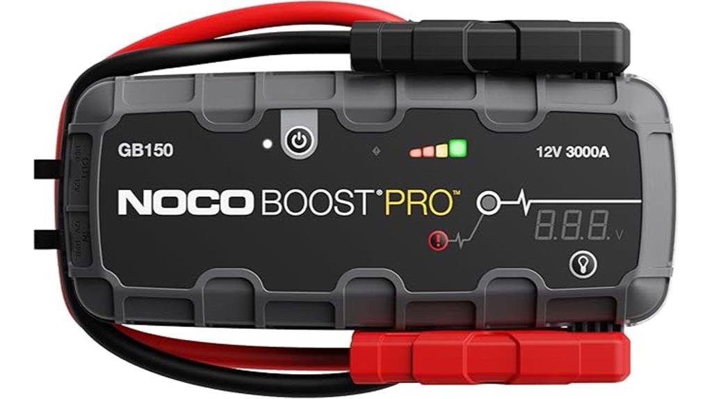 high capacity portable jump starter