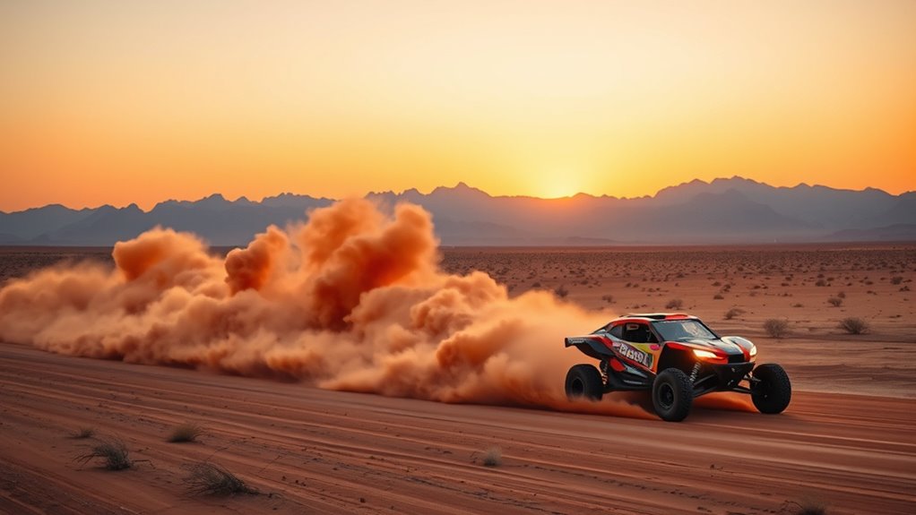 high fuel consuming racing vehicles