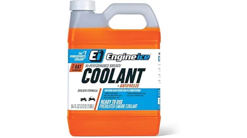 high performance orange coolant