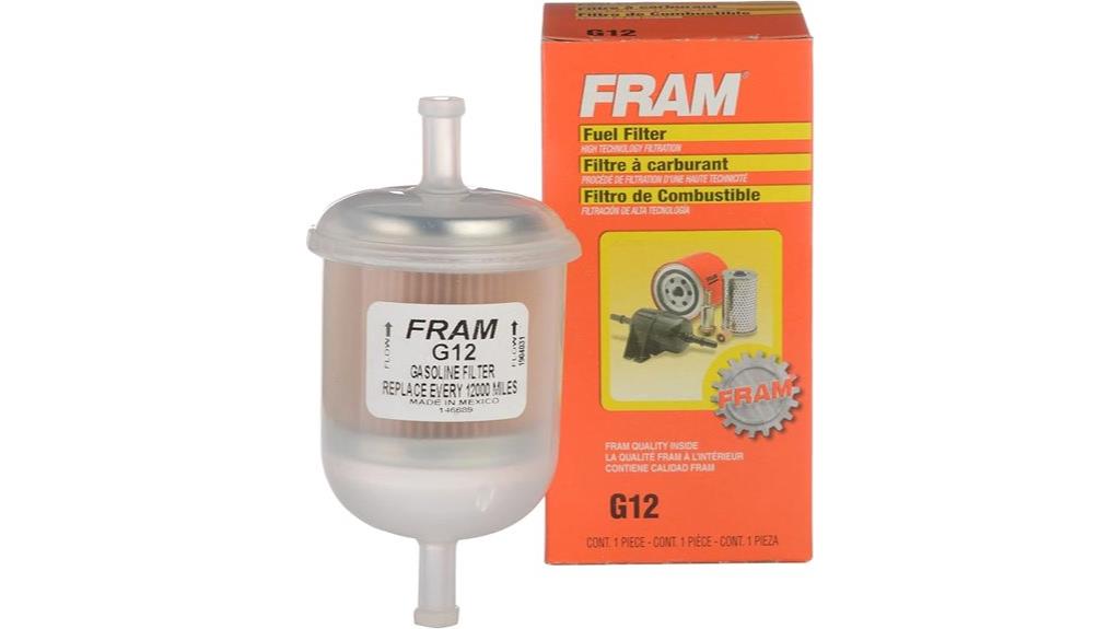 high performance vehicle fuel filter