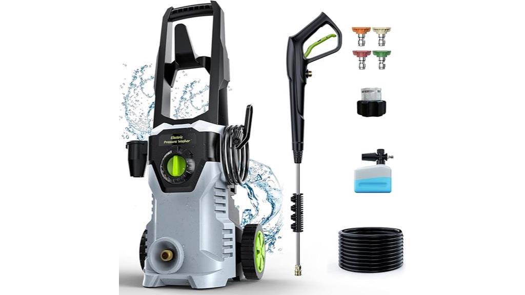 high power electric washer