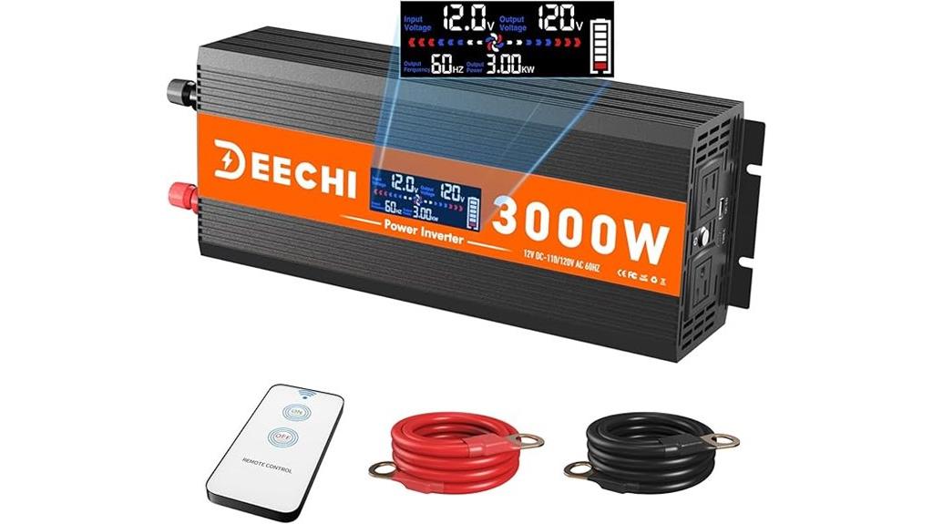 high power inverter features