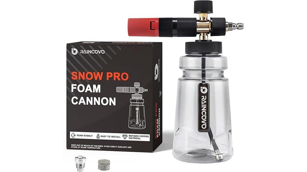 high pressure foam cannon