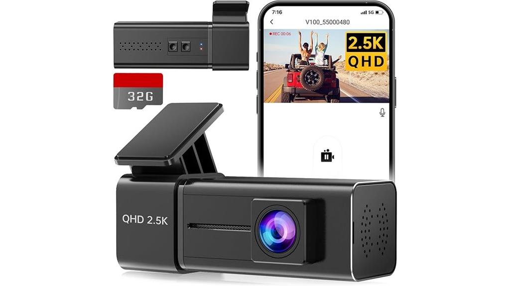 high resolution wifi dash camera