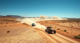 high speed desert racing emissions
