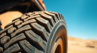 high speed desert tire pressure