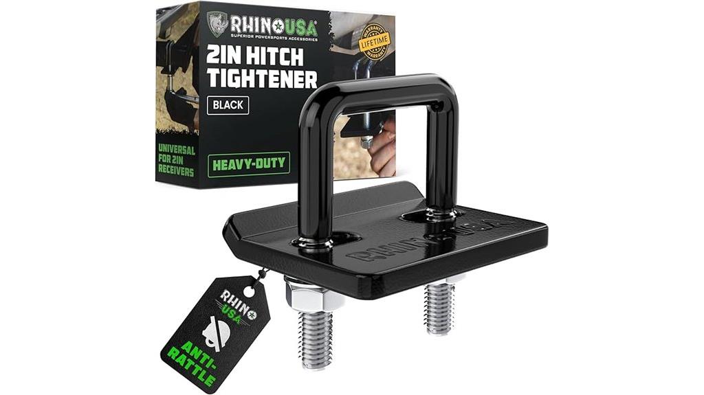 hitch tightening clamp