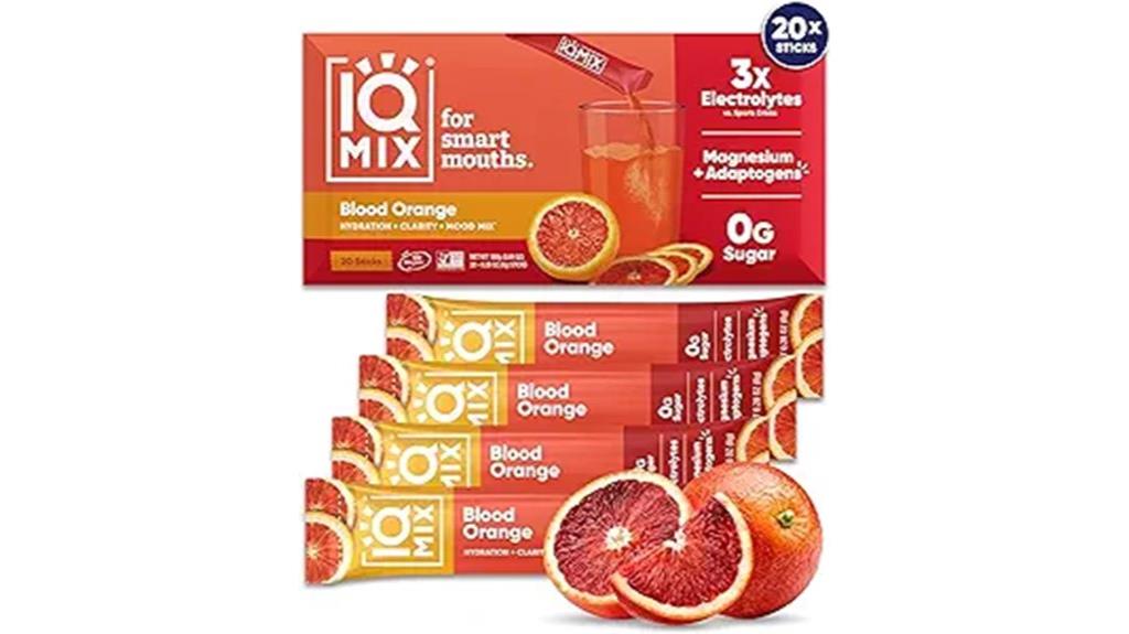 hydration powder blood orange