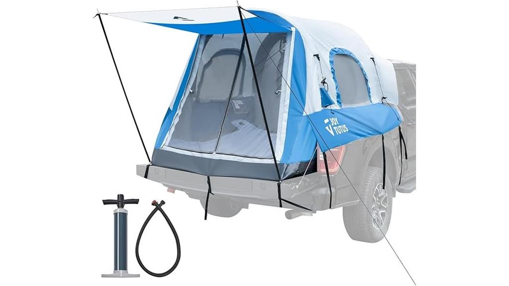 inflatable truck bed tent